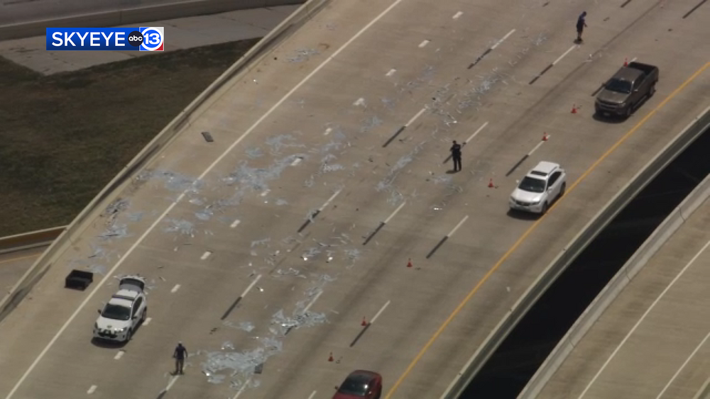 Lanes reopen after lost load on IH-69 near Lyons: Houston TranStar