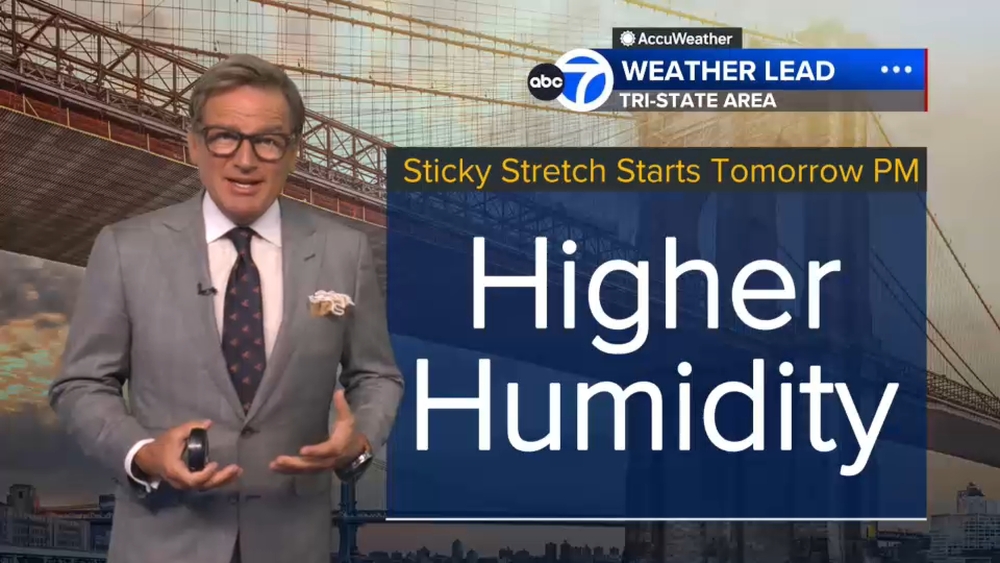 Wake-up Weather: Humid late, spot storm