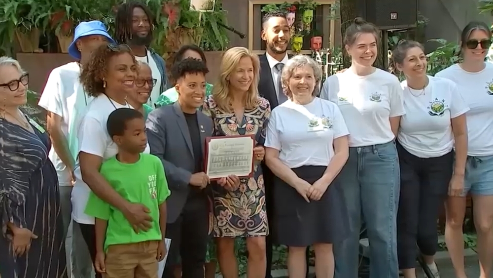 Crown Heights block wins 'Greenest Block' in Brooklyn' annual contest