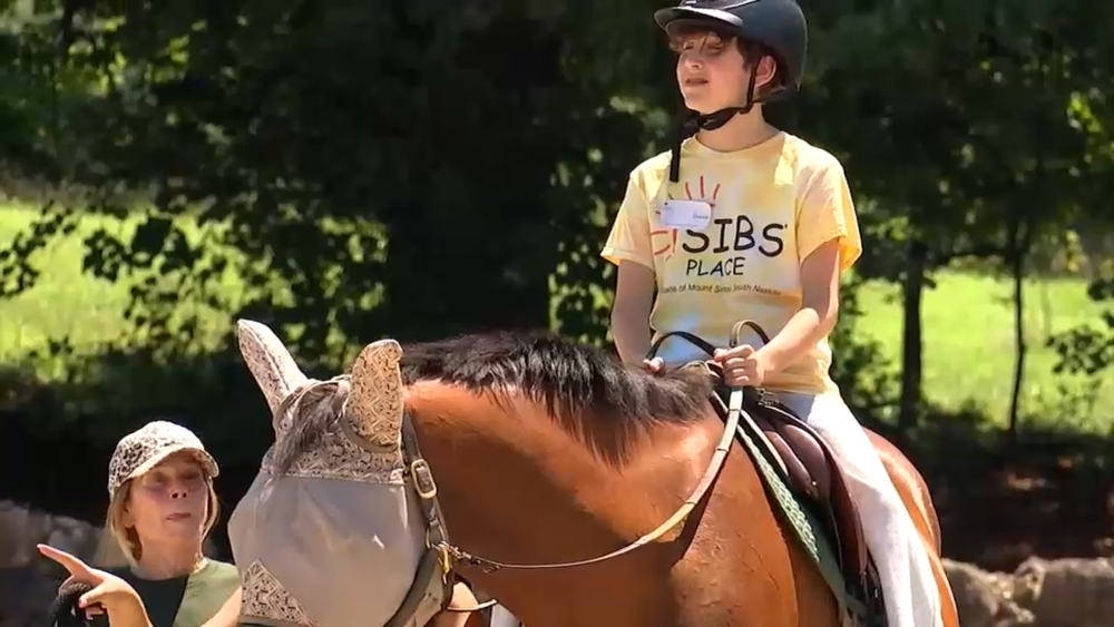 Equine therapy program helps kids cope with loss through horses