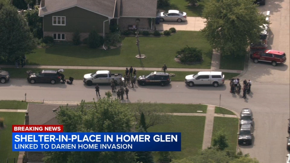 Suburban shelter-in-place, barricade linked to possible home invasion