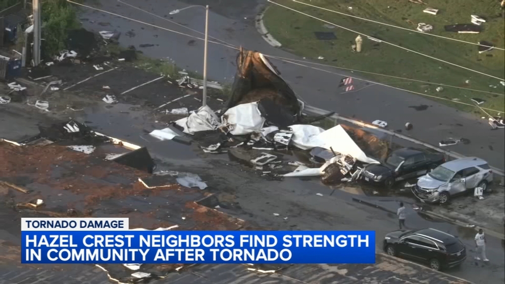 South suburban neighbors work together after tornado