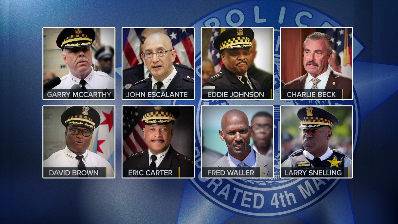 Eight former Chicago police superintendents, including Larry Snelling, have been ordered to answer questions about CPD's traffic stop strategy.