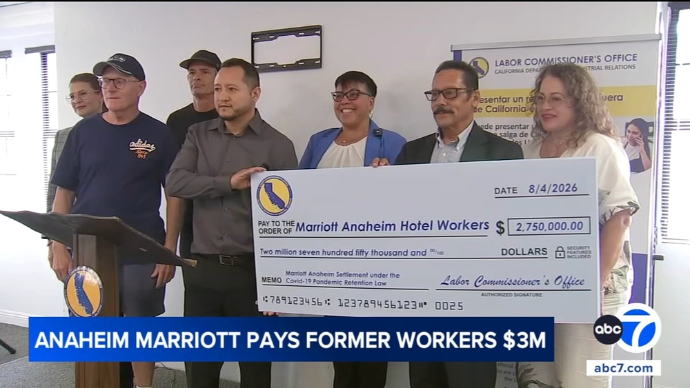 Former Marriott workers receive shares of $3M settlement over layoffs