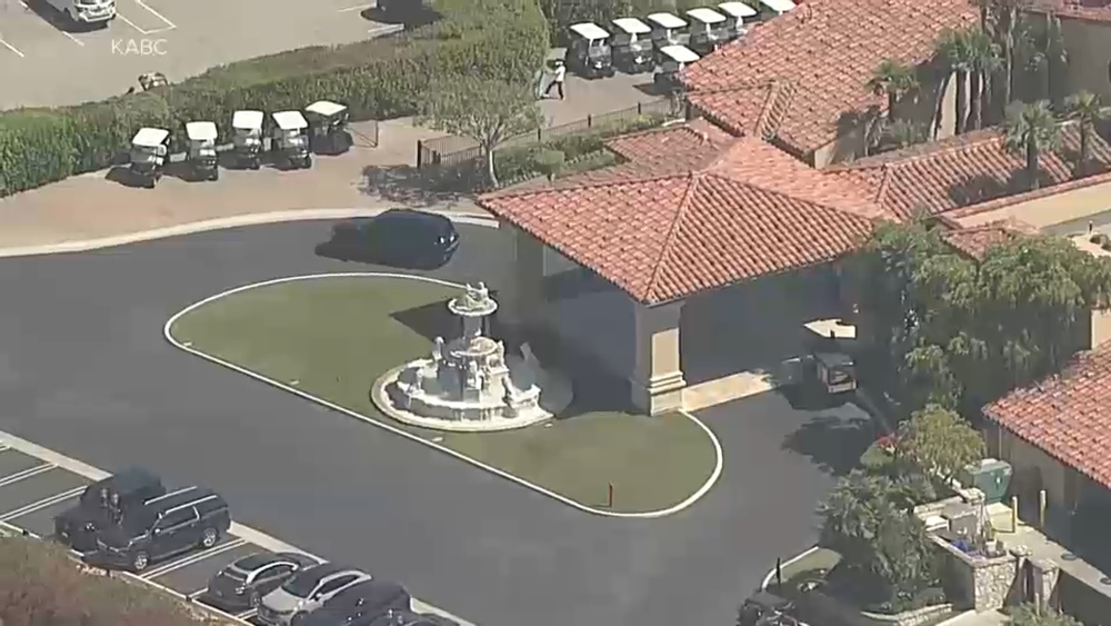 Man arrested at Trump LA golf course days before president's planned visit