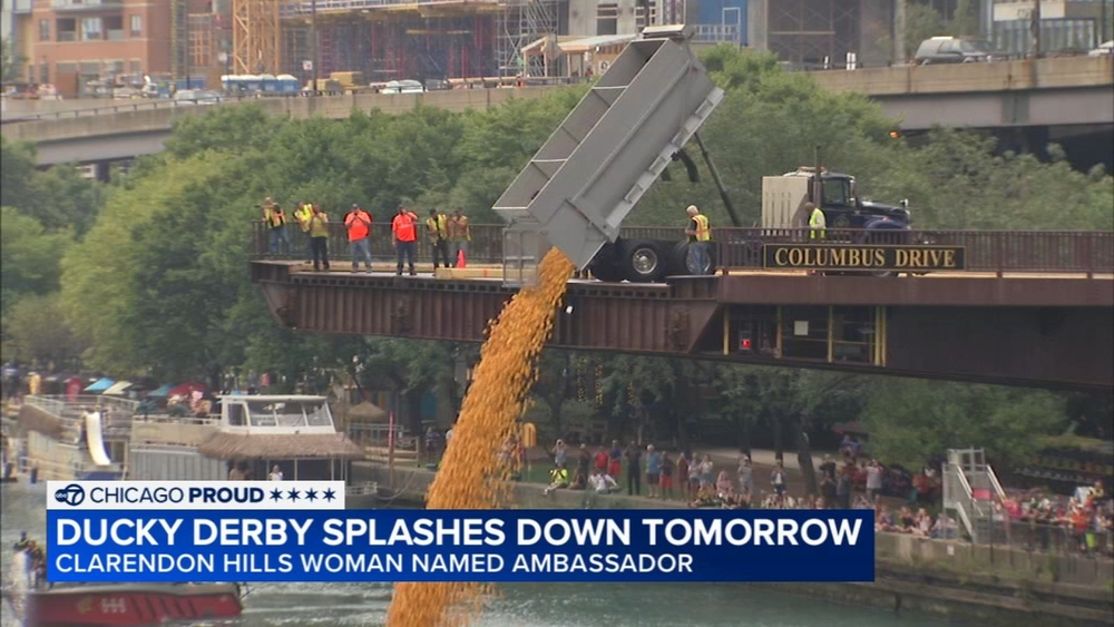 Ducky Derby set to splash down in Chicago River Thursday