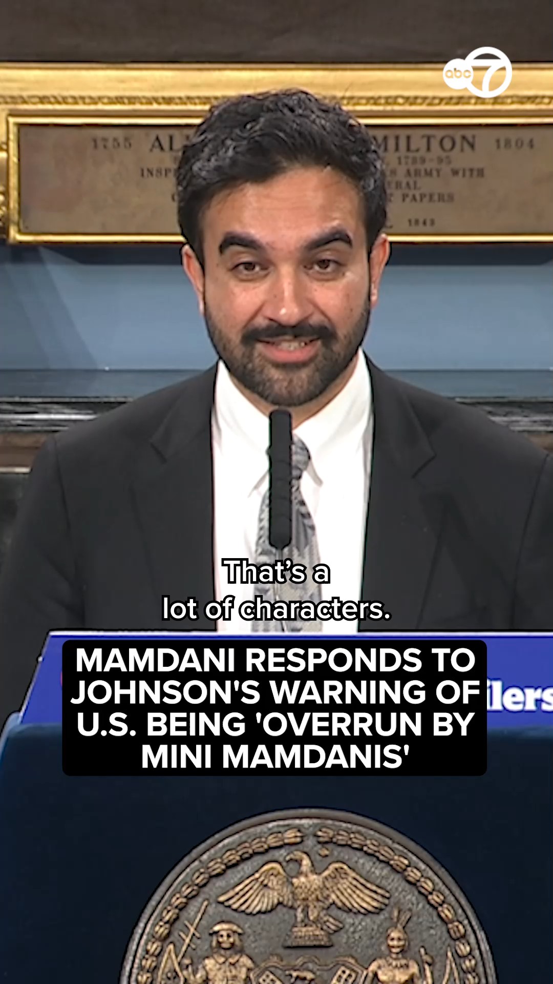 Mamdani responds to Johnson's 'mini Mamdanis' warning
