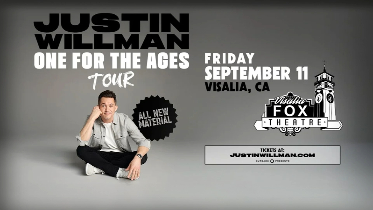 Comedian Justin Willman to perform at Visalia Fox Theatre in September