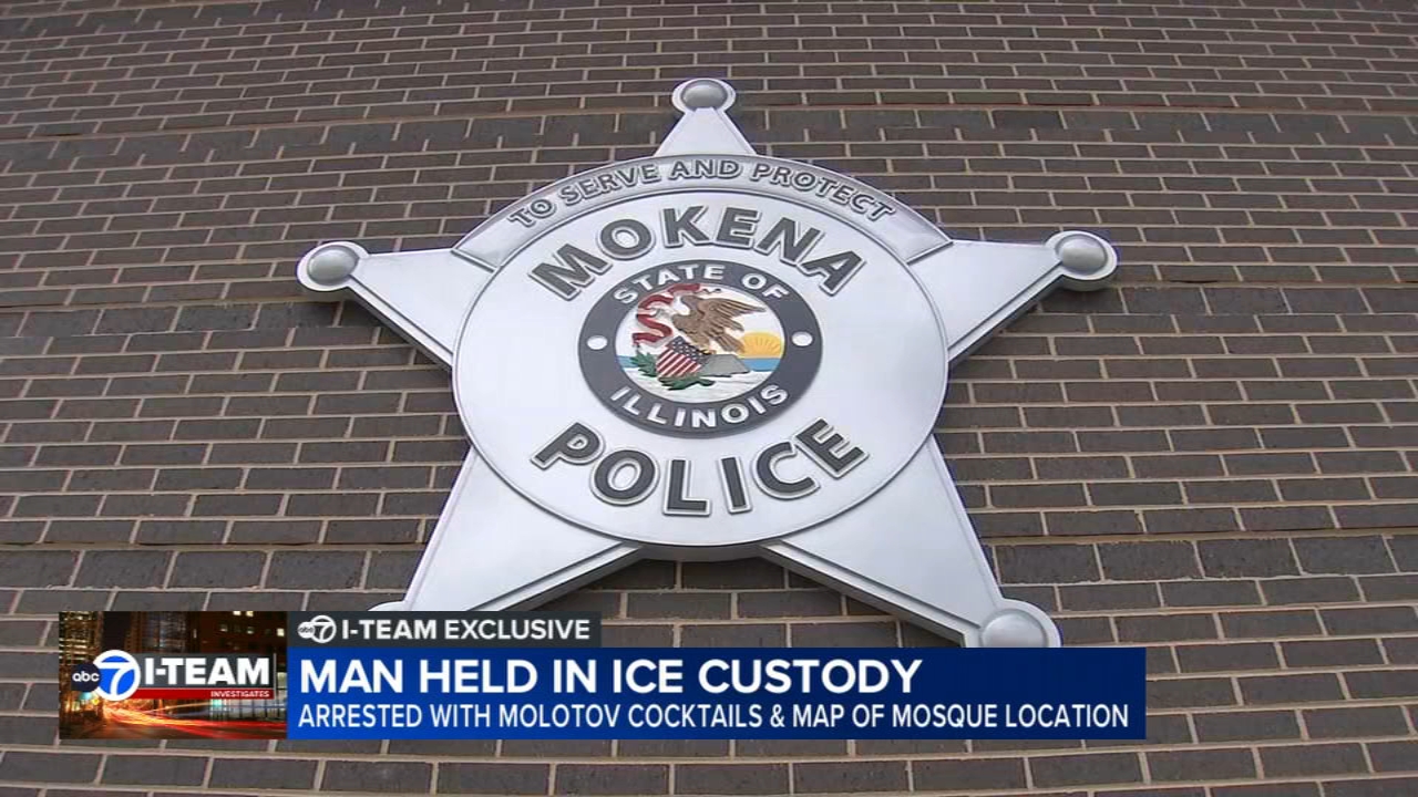 Man Arrested in Mokena with Incendiary Devices, Targeted Mosque Map; Now in ICE Custody