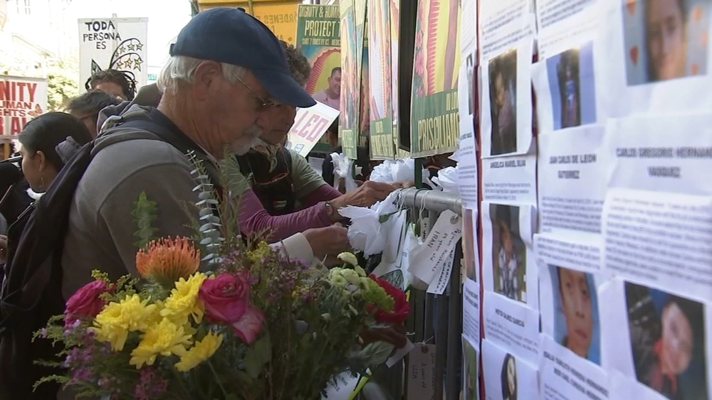SF memorial honors immigrants who died in ICE custody