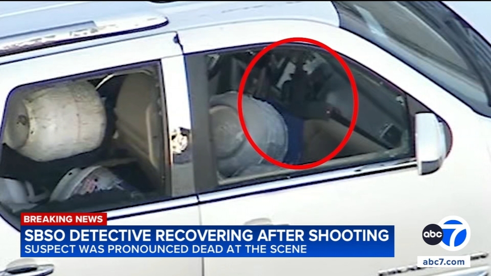 Detective shot, suspect killed after Antelope Valley gun battle