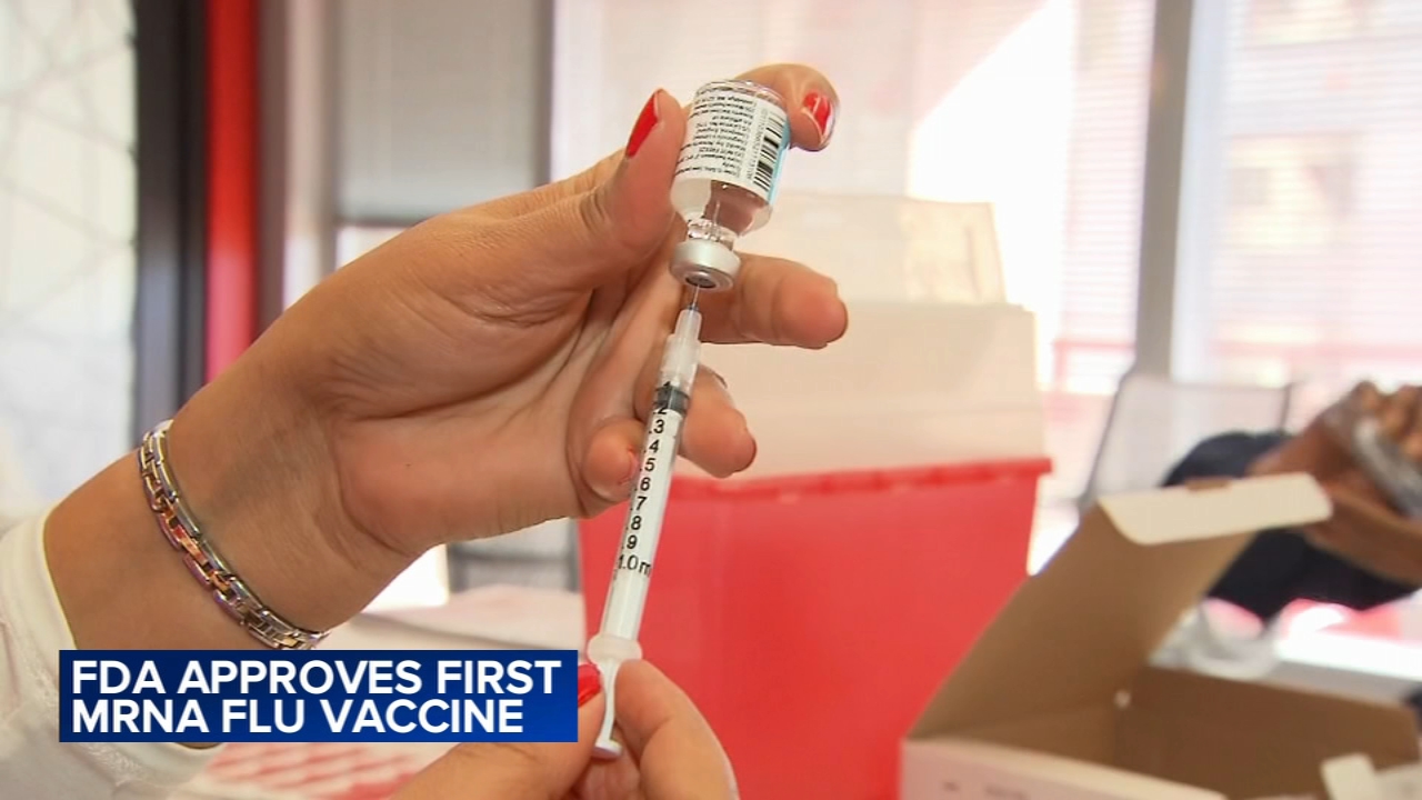 FDA approves Moderna's mRNA seasonal flu vaccine