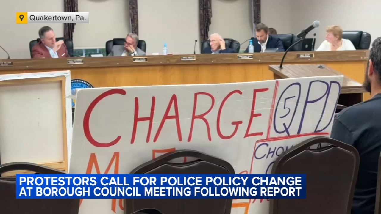 Calls for police policy change in wake of Quakertown protest