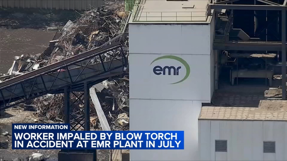 Worker impaled by blow torch in accident at Camden EMR plant in July