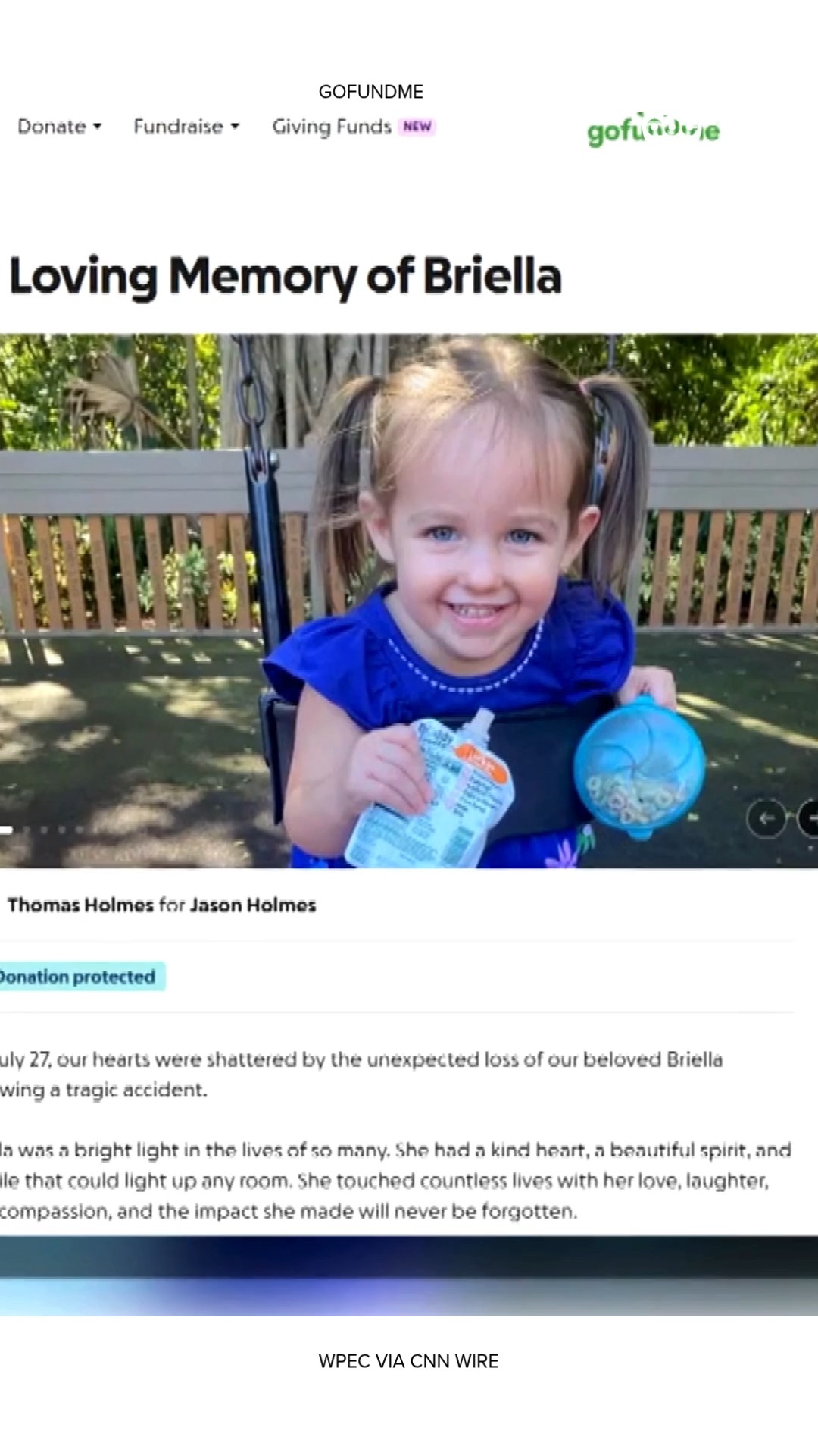 3-year-old girl dies after getting head stuck in playset: Police