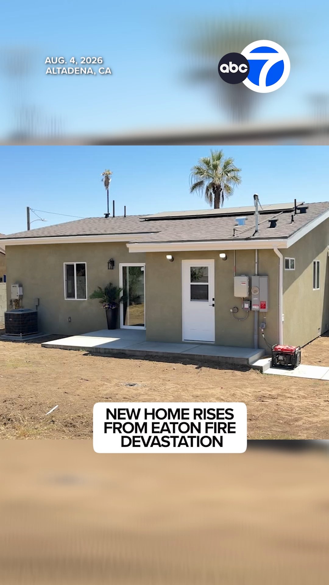 New home rises from Eaton Fire devastation