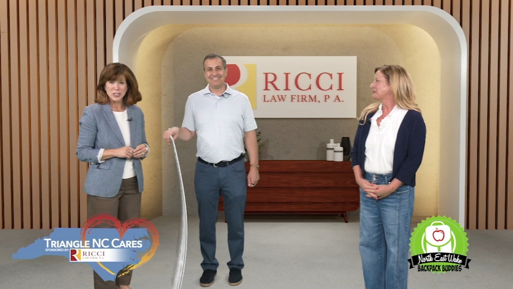 Triangle NC Cares sponsored by Ricci Law Firm