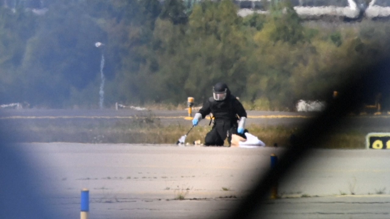 Explosive device found at German airport tarmac near Ukrainian plane