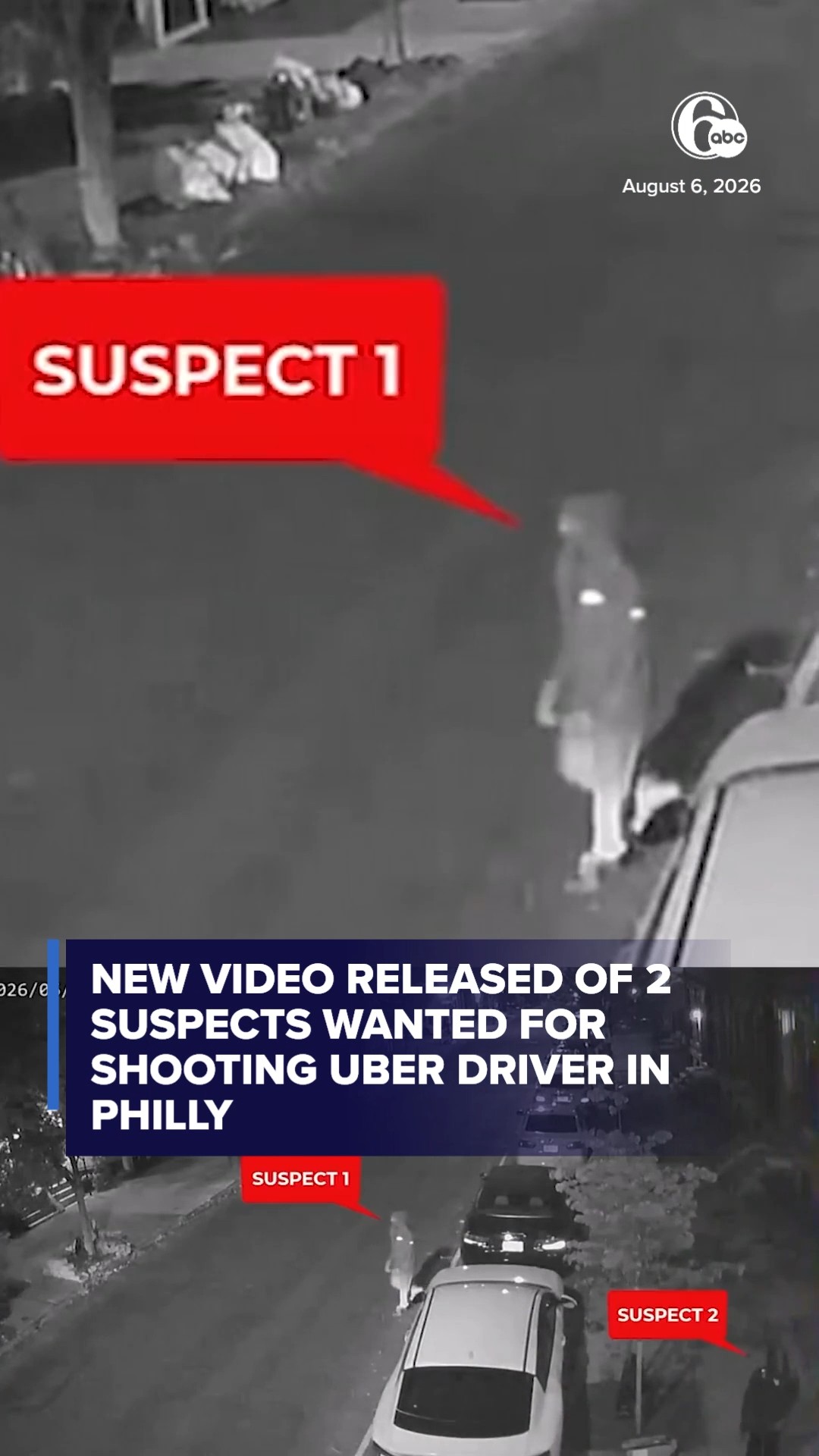 New video of 2 suspects wanted for shooting Uber driver in Fairmount