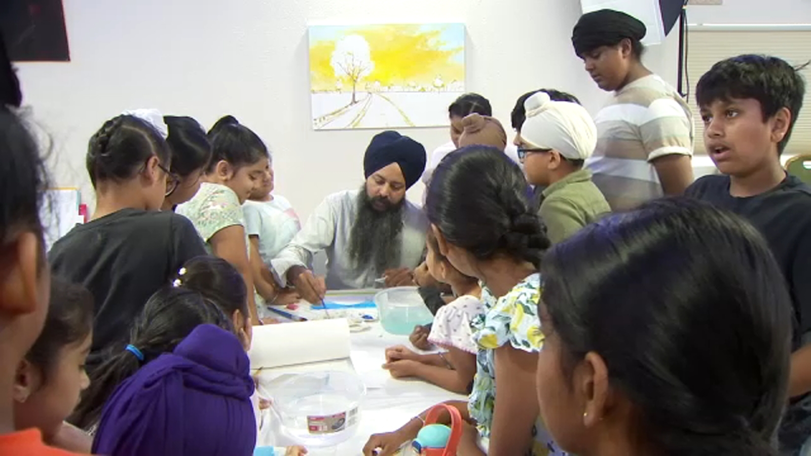7th Annual Punjabi Sikh Art Exhibition host free youth camp