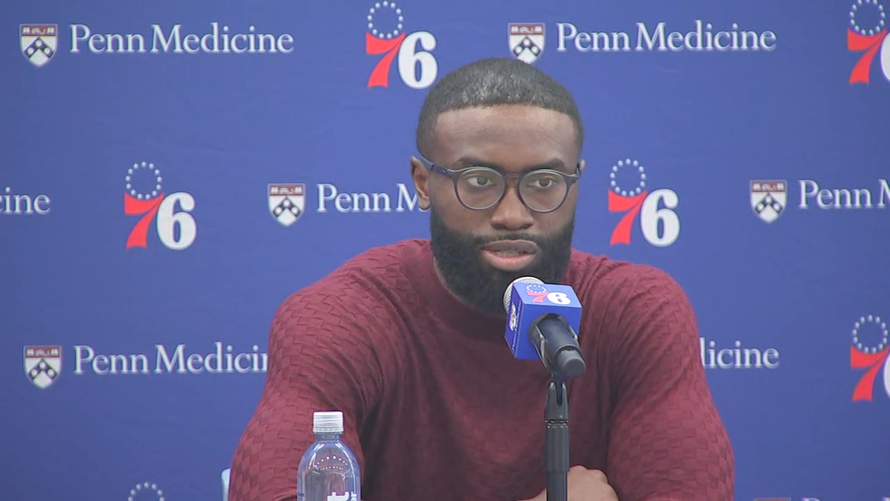 Watch Jaylen Brown's first press conference as a Sixer