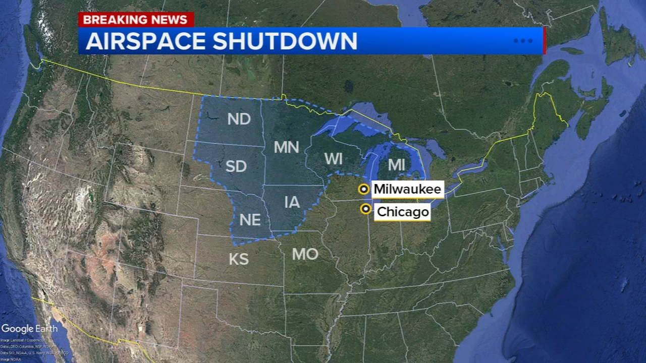 Flights grounded throughout Midwest after air traffic system outage