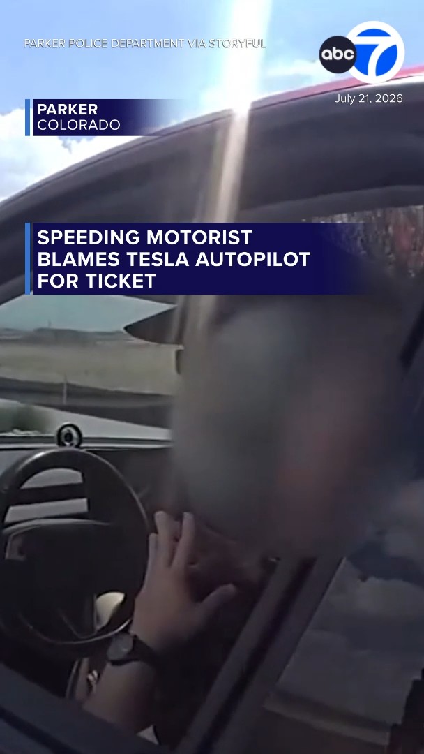 Speeding motorist blames Tesla autopilot for ticket