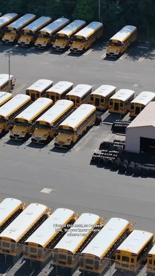 9-year-old boy woke up alone after falling asleep on the school bus.