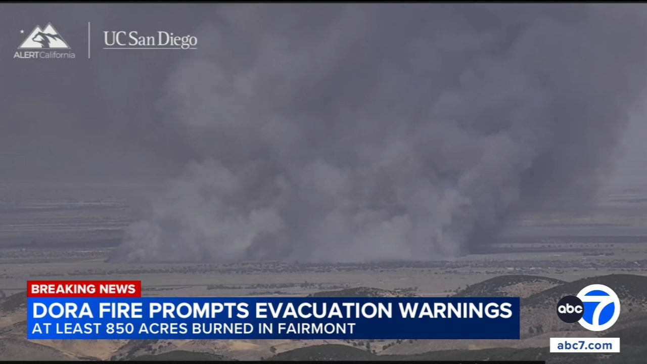 Fire burning in Fairmont area prompts evacuation warning