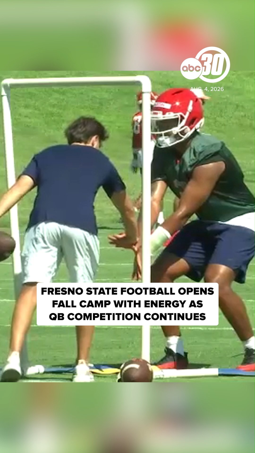 FS Football opens fall camp with energy as QB competition continues