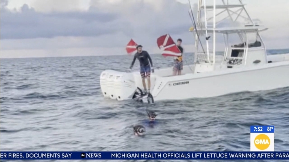 Man charged in alleged lobster diving incident speaks out