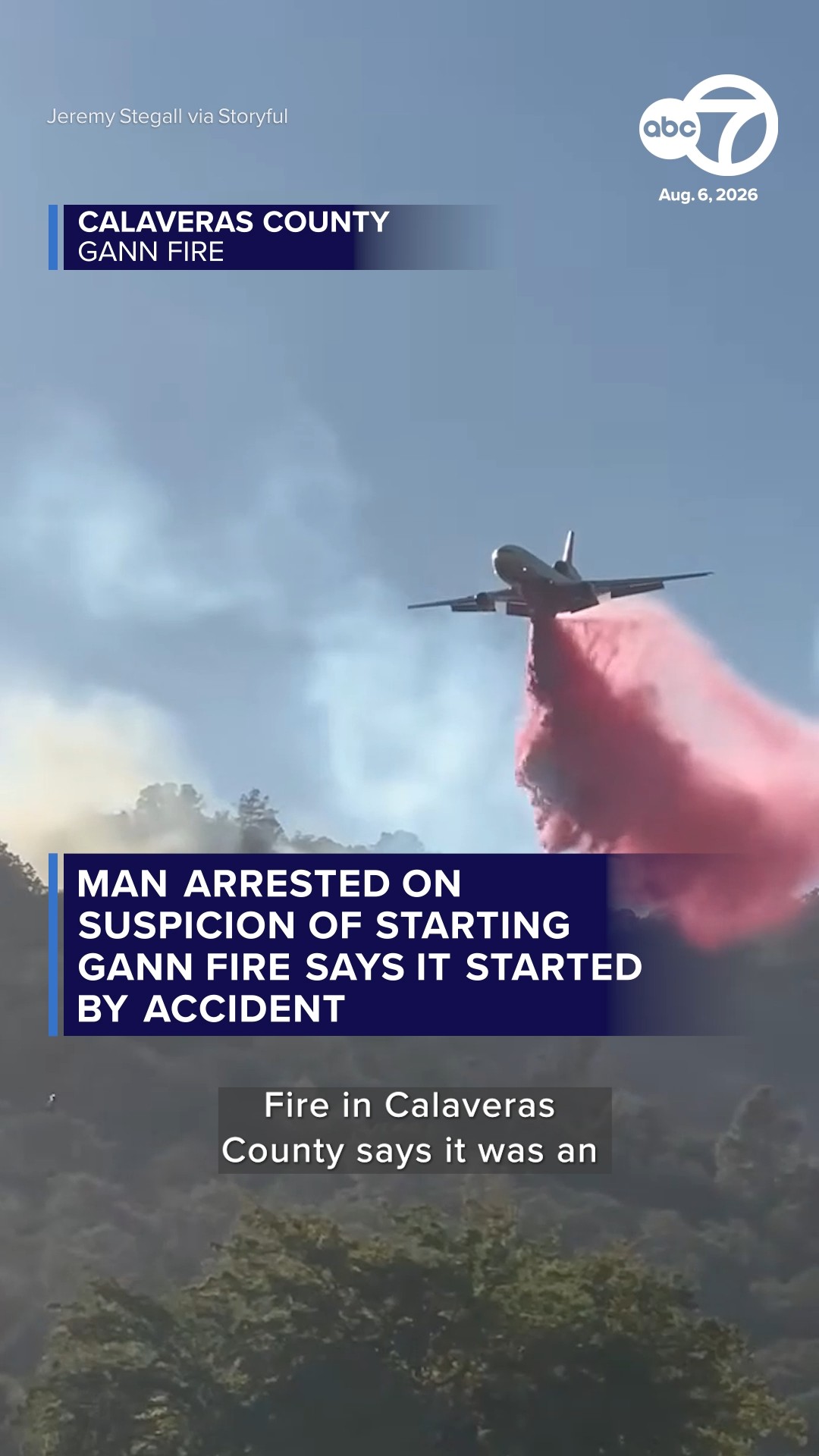 Man arrested on suspicion of starting deadly Gann Fire