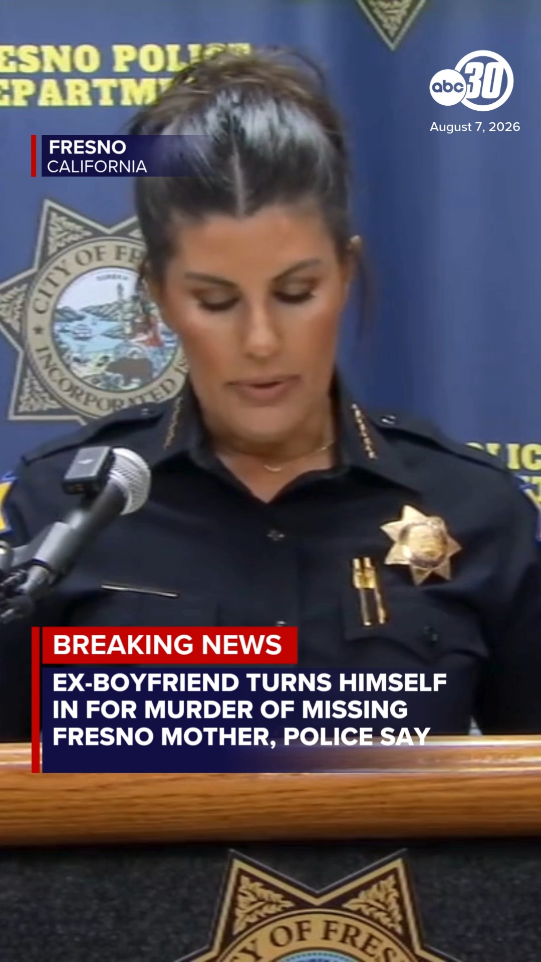 Ex-boyfriend of missing Fresno mother turns himself in for murder: PD