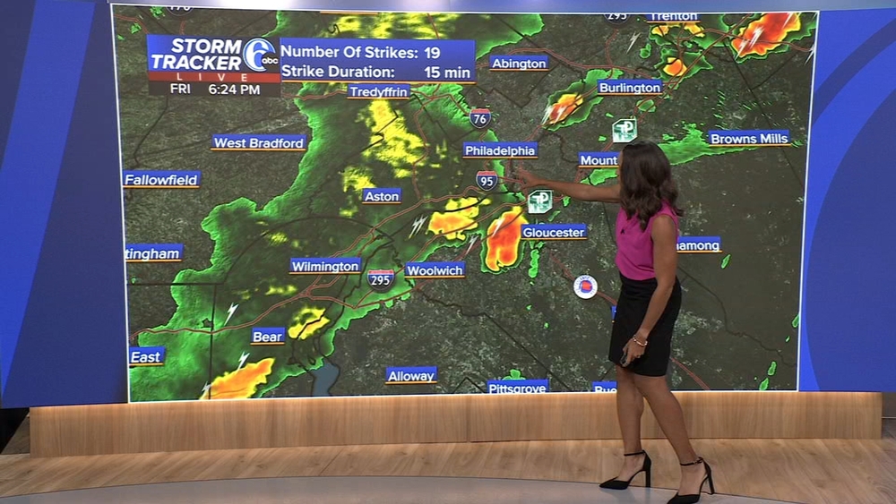AccuWeather: Scattered thunderstorms this evening 