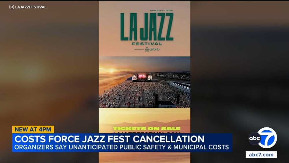 Inaugural LA Jazz Festival is canceled