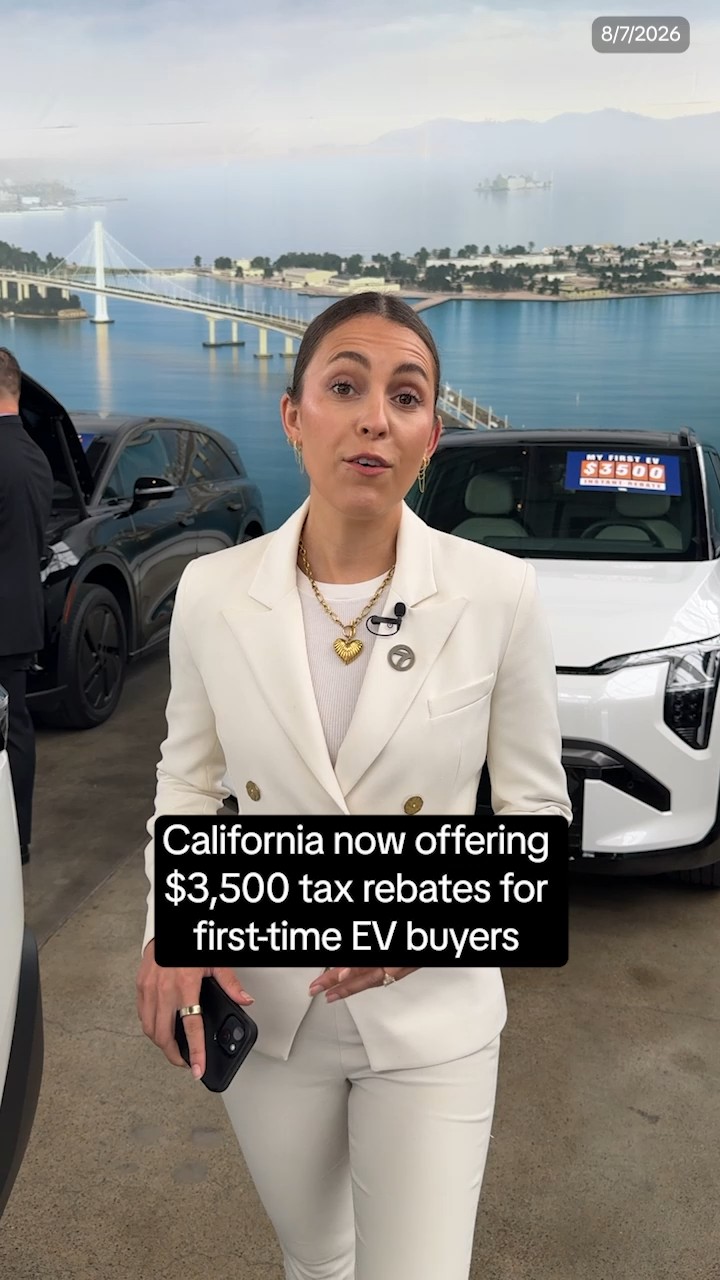 California launches new $3,500 rebate for first-time EV buyers
