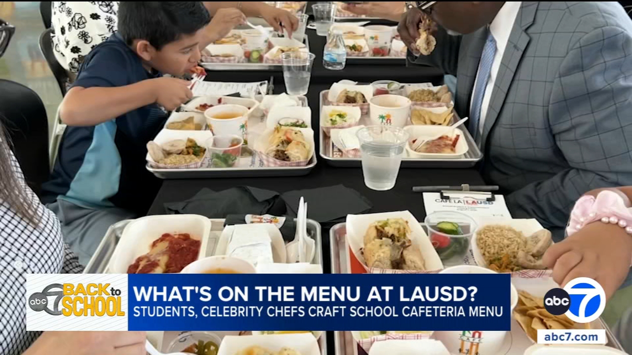 LAUSD unveils student-created menu items ahead of new school year