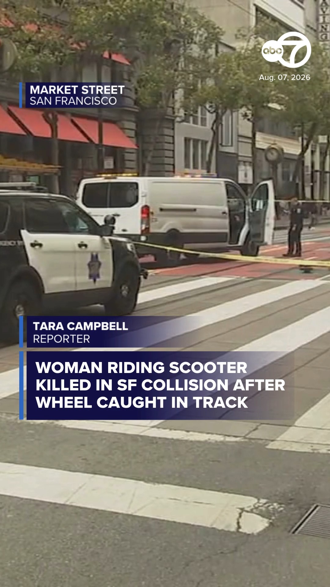 Woman riding scooter killed in SF collision