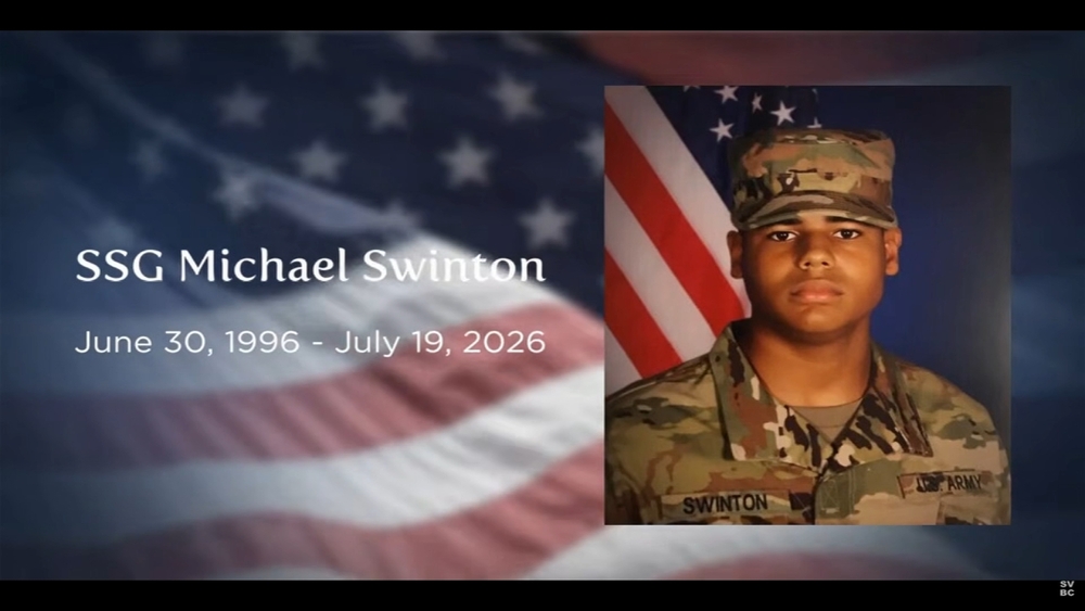 Funeral for fallen NC soldier Sgt. Swinton: Full service