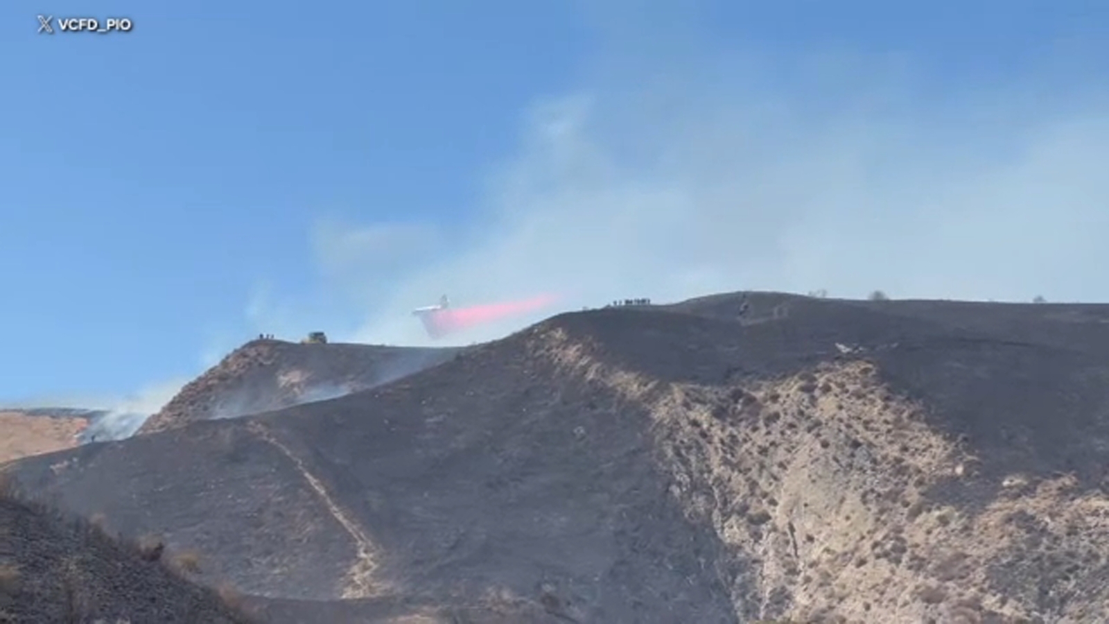 Ventura County: Evacuation orders, warnings issued after brush fire breaks out near Holser Canyon Ventura County: Evacuation orders, warnings issued after brush fire breaks out near Holser Canyon