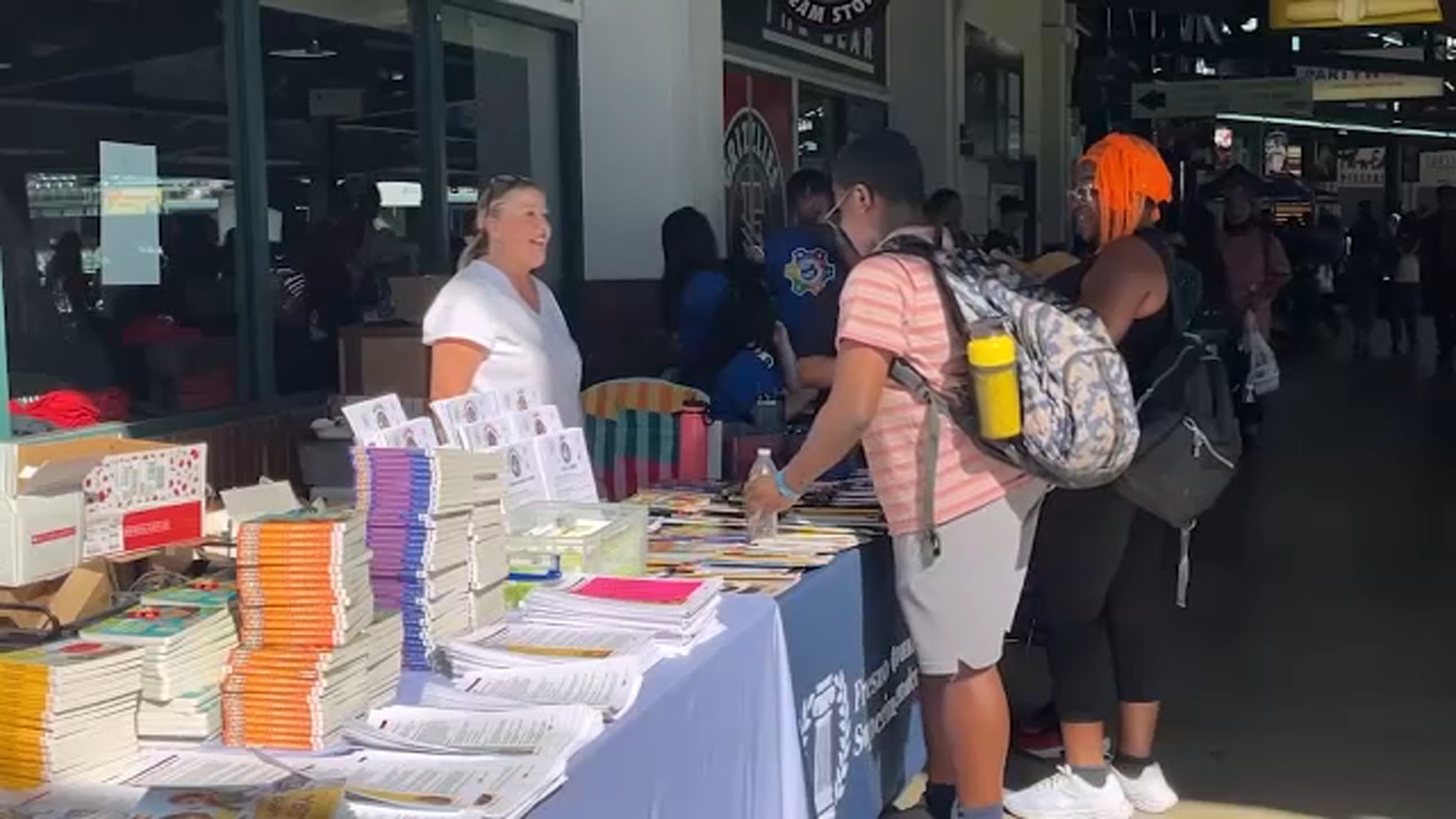 West Fresno Family Resource Center hosts back-to-school event at Chukchansi Park