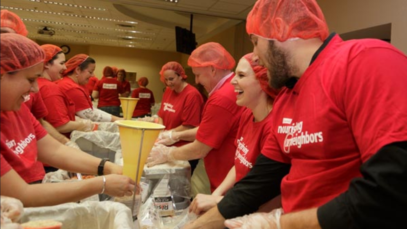 Camden's Campbell Soup Company hosts Make a Difference Week 6abc