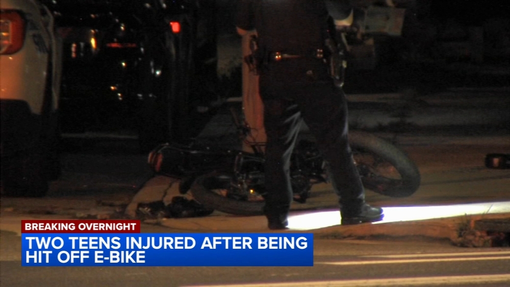 2 teens injured following e-bike crash in Olney