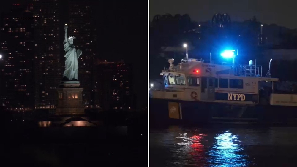 Woman, baby killed when boat overturns off Liberty Island