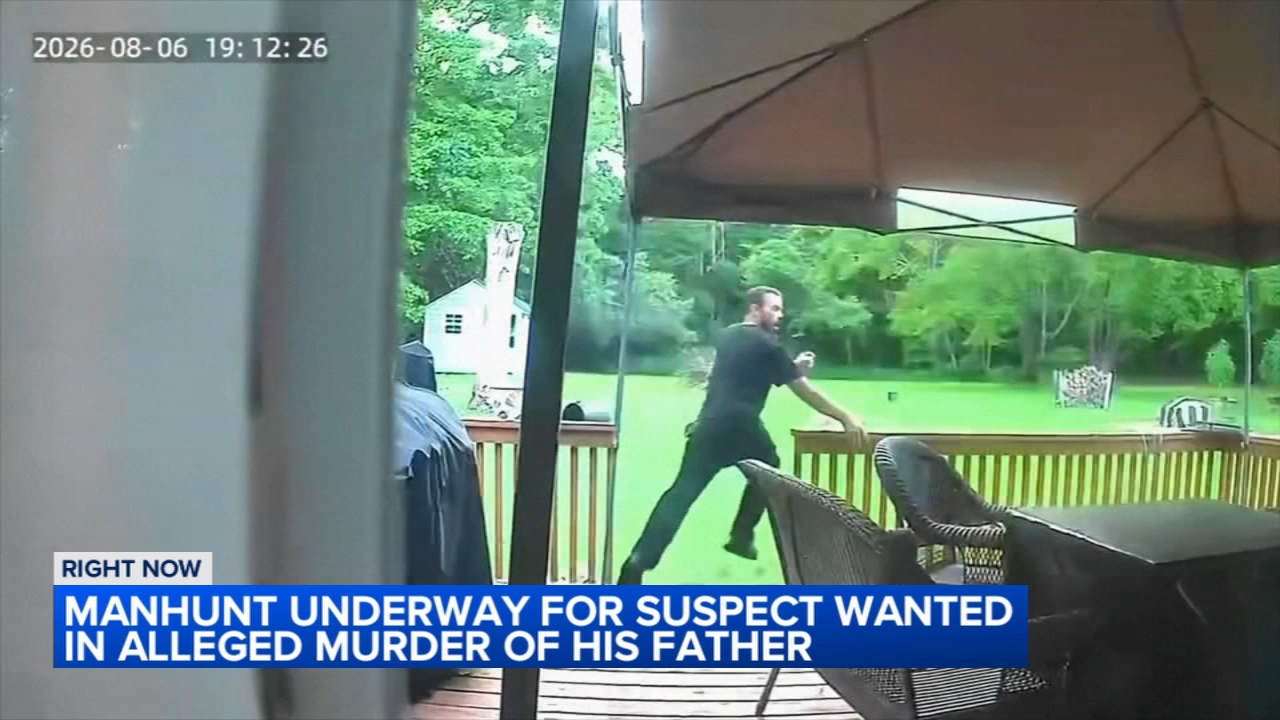 Suspect believed to have killed father, set home ablaze