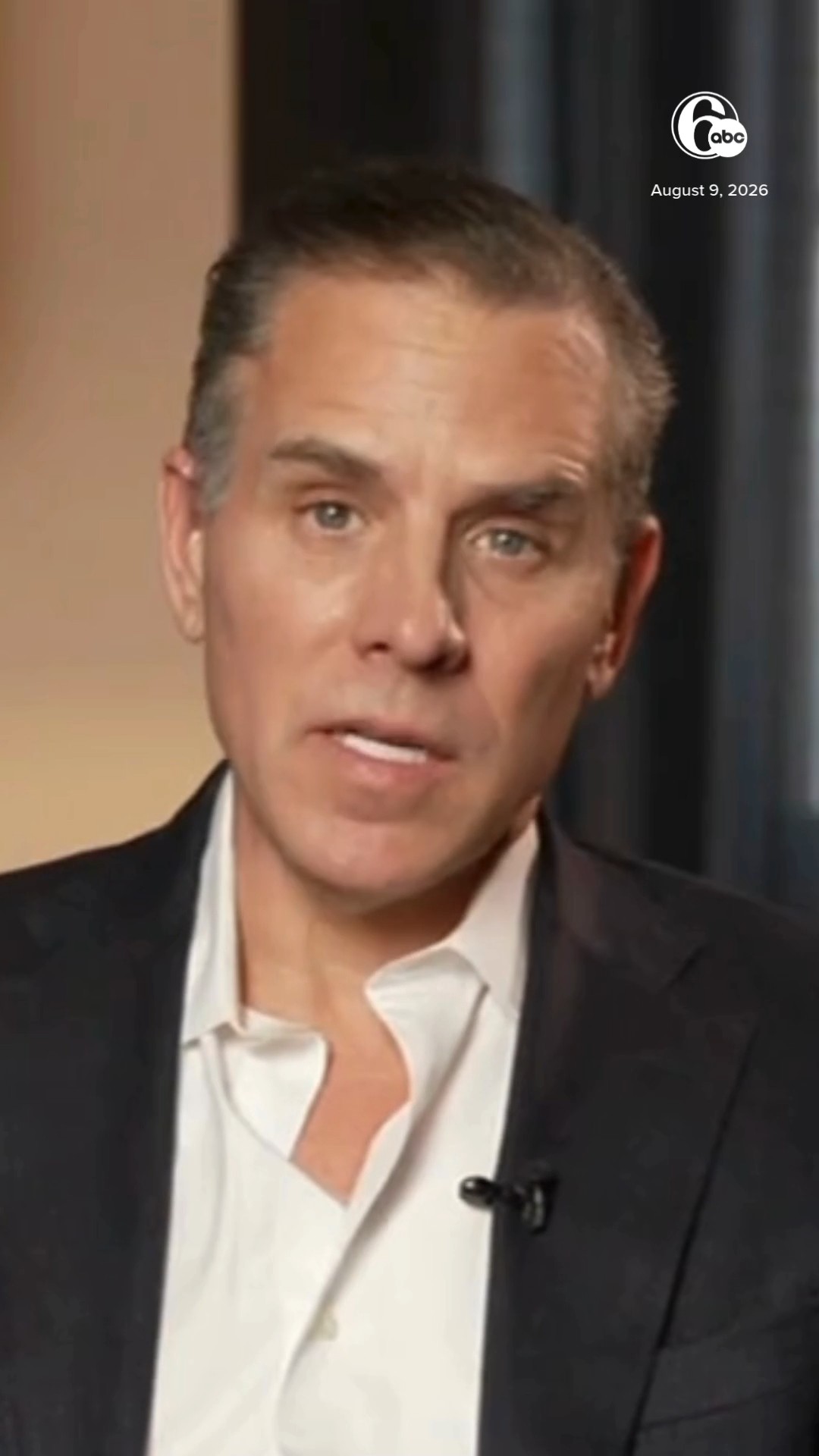 Hunter Biden says his father's prostate cancer is causing him pain