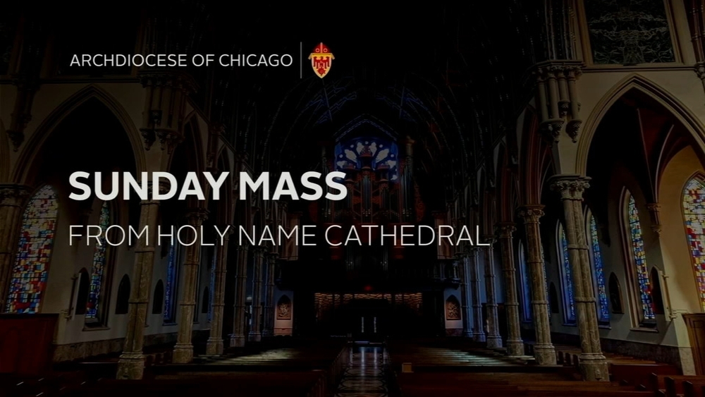 Archdiocese of Chicago holds Sunday Mass at Holy Name Cathedral