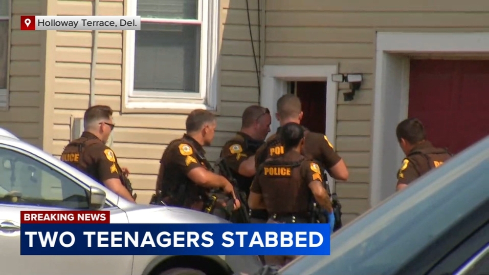 2 teenagers stabbed in New Castle County, Delaware