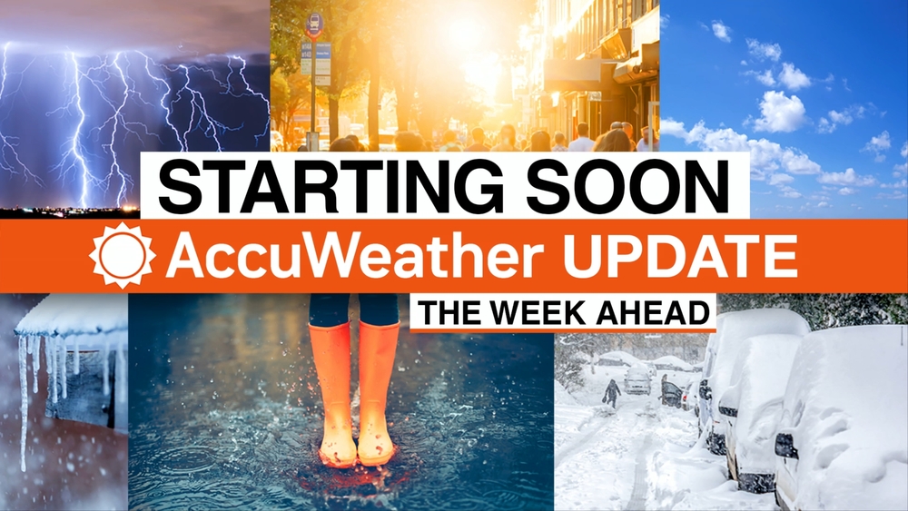 AccuWeather Week Ahead: Humid start to the week