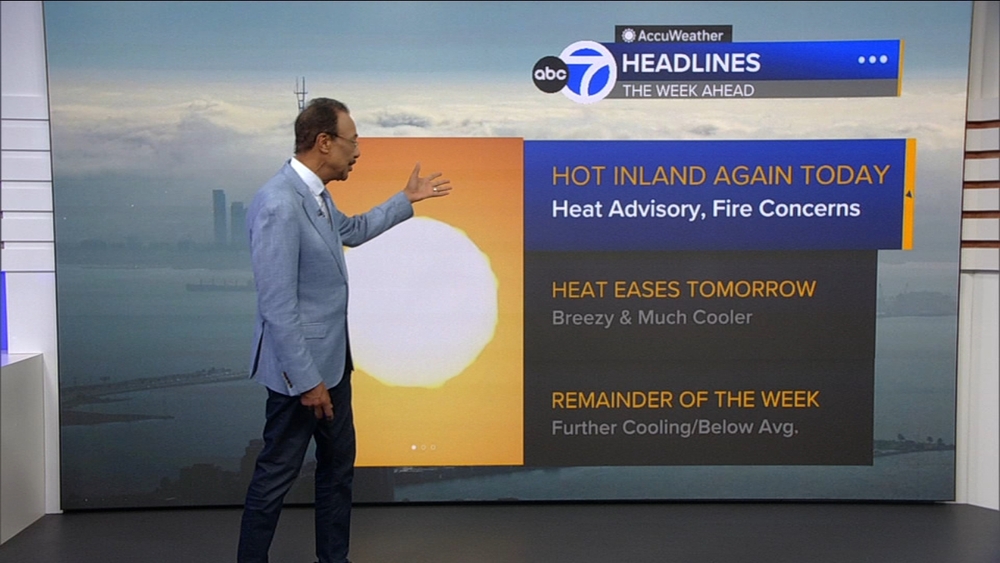 AccuWeather Forecast: Cooling trend begins tomorrow